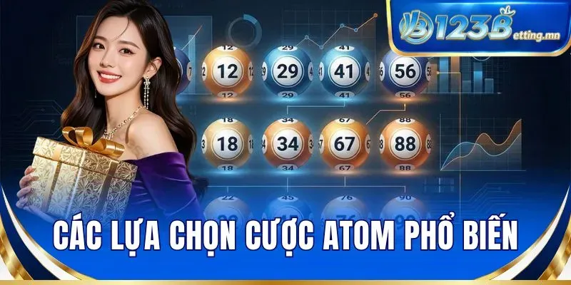Các lựa chọn cược atom phổ biến